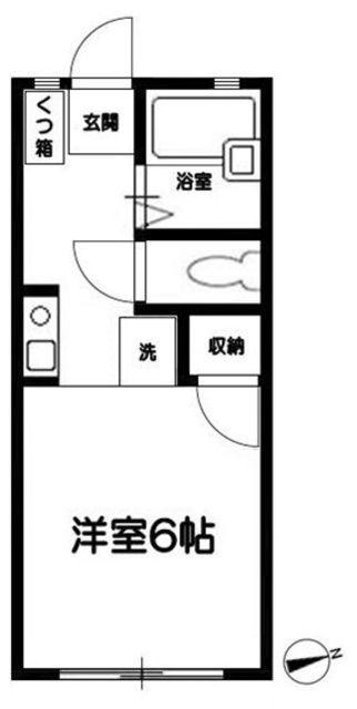 プレアデス酒匂 1階階 間取り