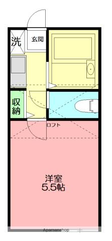 ラヴィー藤沢 2階階 間取り