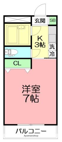 ホロン湘南弐番館 2階階 間取り