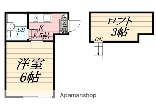 ドルフ桜ヶ丘 1階階 間取り