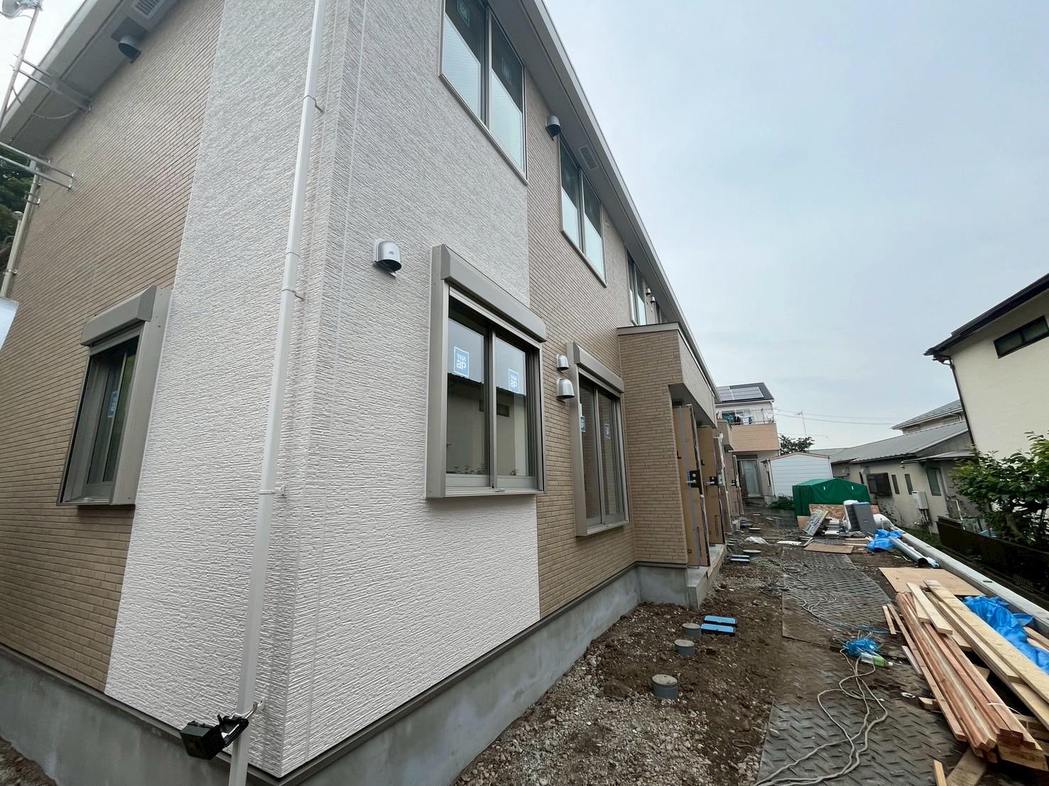 寒川町岡田 アパート工事