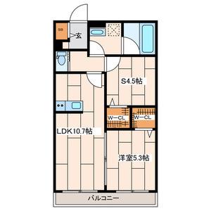  大和市中央5丁目計画(1SLDK/2階)の間取り写真