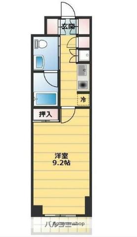 ライジングプレイス石川町 10階階 間取り