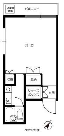 エクセレント21 6階階 間取り