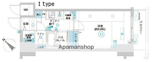 フェニックス横濱関内BAY GAIA 2階階 間取り