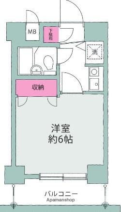 ステラコート横浜白楽 4階階 間取り