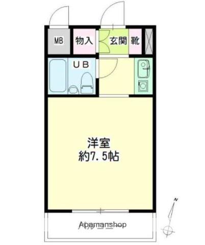 アーバンハイツ金沢文庫 2階階 間取り