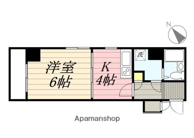 トーカン伊勢佐木町キャステール 6階階 間取り