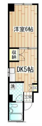 カンフリエ 4階階 間取り