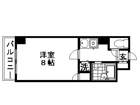 ステラレジデンス横浜 5階階 間取り