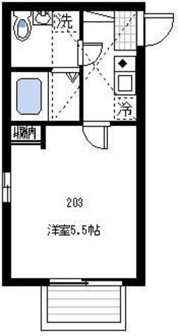 アビターレ杉田 2階階 間取り