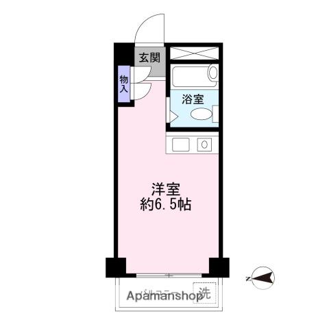 NYコート金沢(ワンルーム/4階)の間取り写真