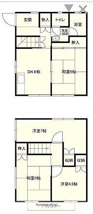 佐藤テラス(4DK)の間取り写真