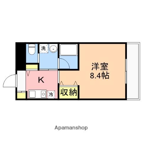 FURUMACHI AVENUE -DAICHIKU-(1K/10階)の間取り写真