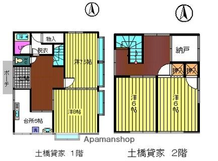 妙高はねうまライン 高田駅(新潟) 徒歩22分 2階建 築62年(4K)の間取り写真