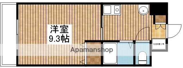アビタシオン・エスプリ(1K/3階)の間取り写真