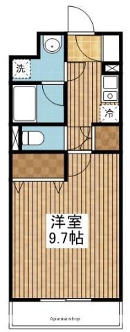 ボナール浜松(1K/3階)の間取り写真
