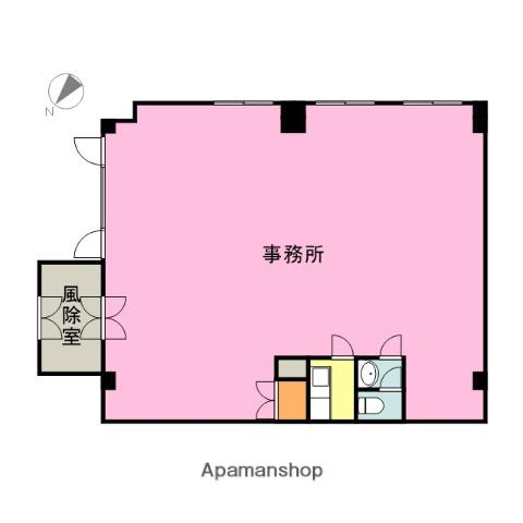 サンエミナント(ワンルーム/1階)の間取り写真