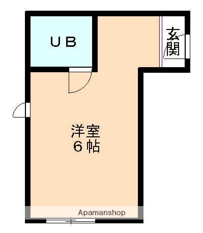 イースト大泉(1K/2階)の間取り写真