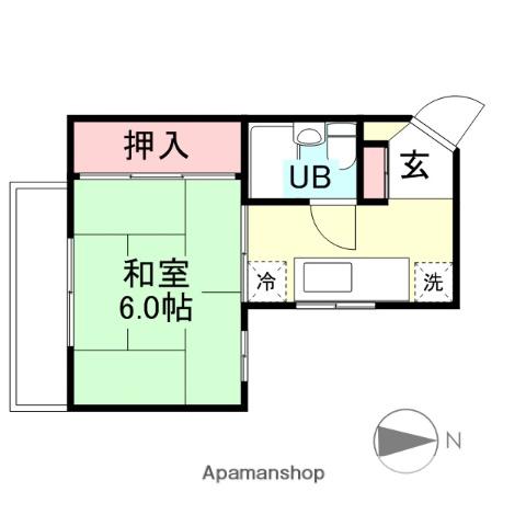 リィージュ石金(1K/3階)の間取り写真