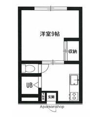 エムハイツ金泉寺(1K/2階)の間取り写真