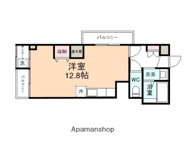AGROST TOWER富山駅前(ワンルーム/5階)の間取り写真