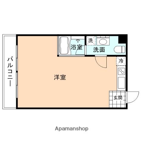 アートヒルズクレハ(ワンルーム/3階)の間取り写真