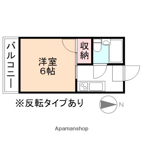 センチュリー黒瀬(1K/1階)の間取り写真