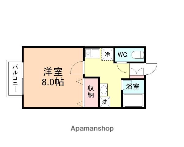 コート・ASUKA(1K/1階)の間取り写真