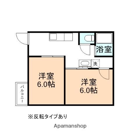 オーゲンⅡ(2K/1階)の間取り写真
