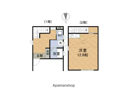 MM HOUSE 02(ワンルーム/1階)の間取り写真
