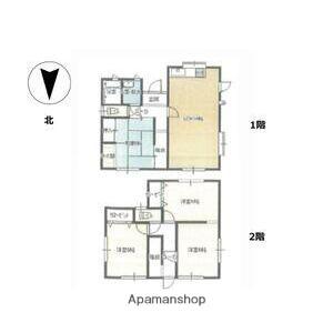 養老鉄道 揖斐駅 徒歩39分 2階建 築31年(4LDK)の間取り写真