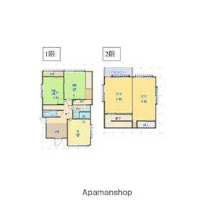 養老鉄道 大外羽駅 徒歩24分 2階建 築45年(4DK)の間取り写真