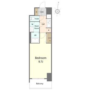 S-RESIDENCE岐阜駅(1K/7階)の間取り写真
