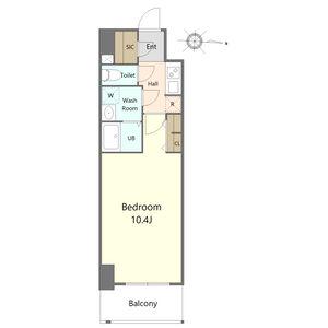 S-RESIDENCE岐阜駅(1K/10階)の間取り写真