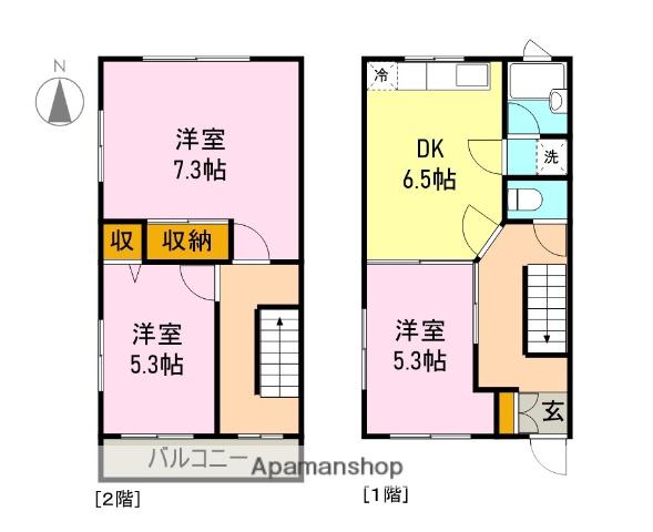 エスコーポ(3DK)の間取り写真
