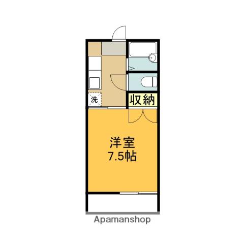 コア・キクヤ(1K/1階)の間取り写真