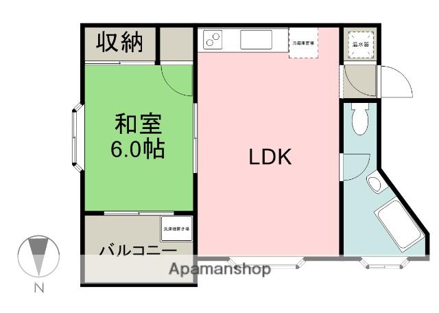 アトリエ ド 御殿場(1LDK/3階)の間取り写真