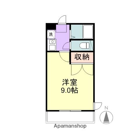 エミネンスプラザ(1K/3階)の間取り写真