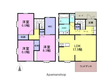 マルダイ庵(3SLDK)の間取り写真