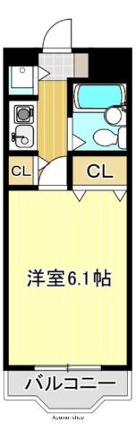 日興パレス浜松(1K/3階)の間取り写真