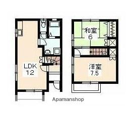 ティーランドハウス(2LDK)の間取り写真