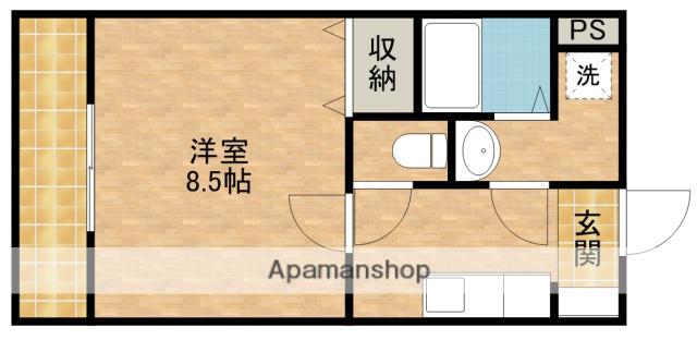 RIVIERA(1K/3階)の間取り写真