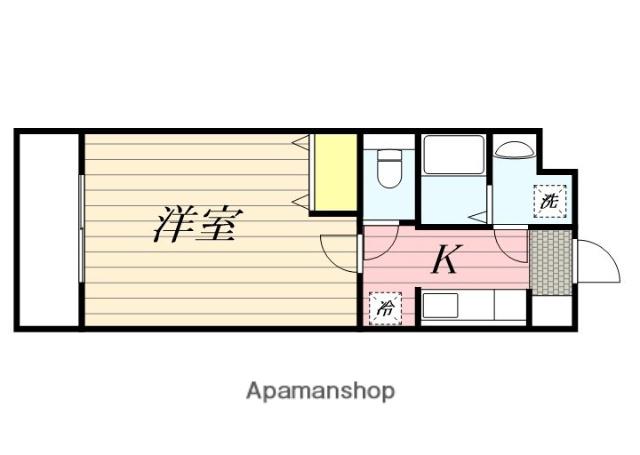 リアライズ掛川Ⅰ(1K/1階)の間取り写真