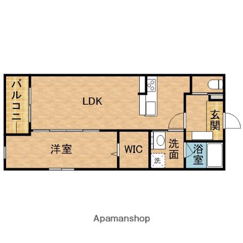 GRAVITY FUJIEDA EKINANDORI(1LDK/4階)の間取り写真