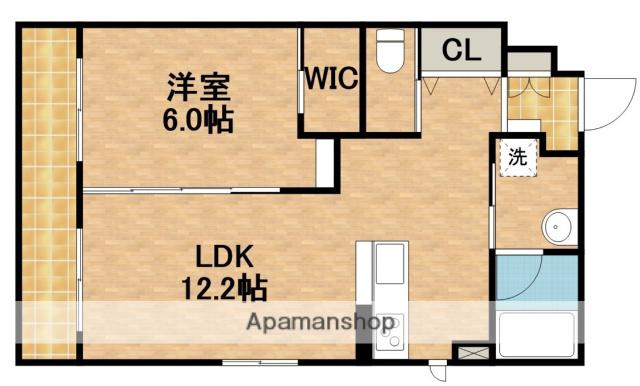 リライフ神立(1LDK/1階)の間取り写真