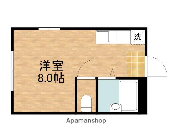 サンハイツエムⅠ(ワンルーム/3階)の間取り写真