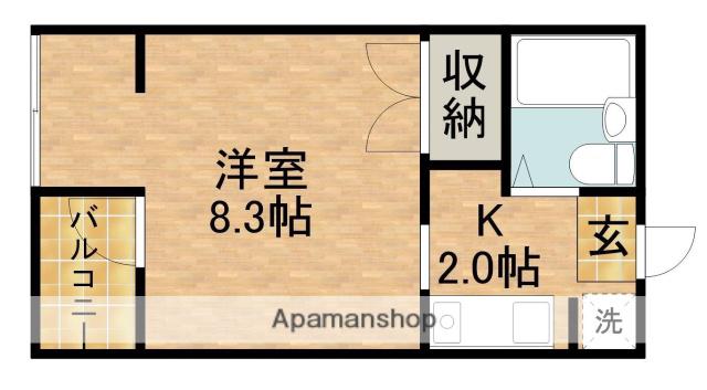 和地山ロイドアパート(1K/3階)の間取り写真