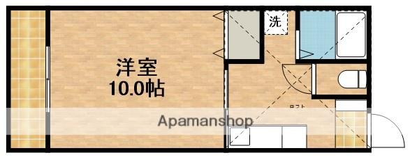 フレンズグロリア吉美(1K/2階)の間取り写真