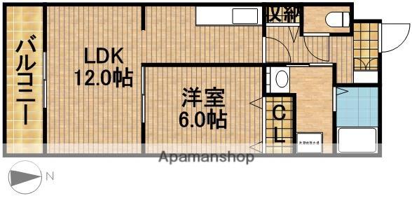 MS DREAM Ⅴ(1LDK/1階)の間取り写真